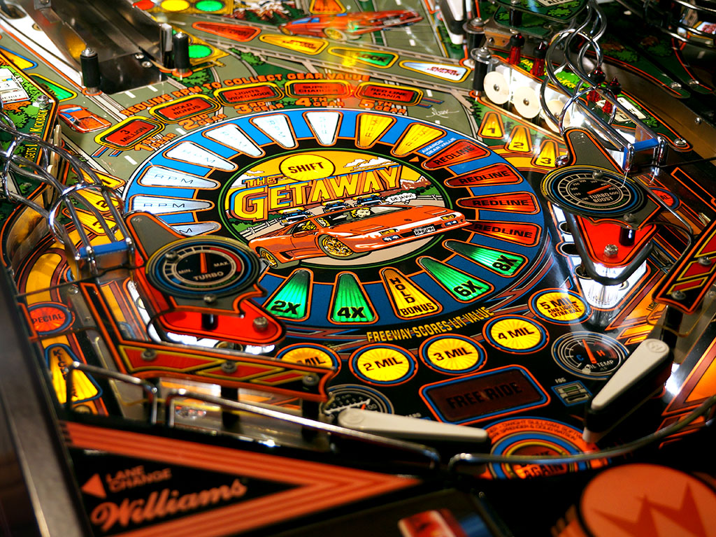 The Getaway Pinball Machine - Flippers